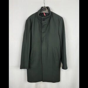 Club Monaco Wool Top Coat Green Size 44 R US